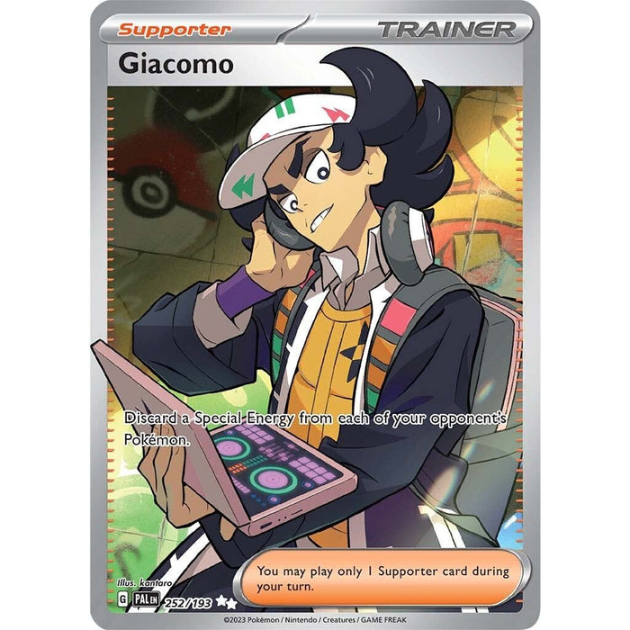 Giacomo (252/193) [Scarlet & Violet: Paldea Evolved] - Just $0.38! Shop now at Retro Gaming of Denver