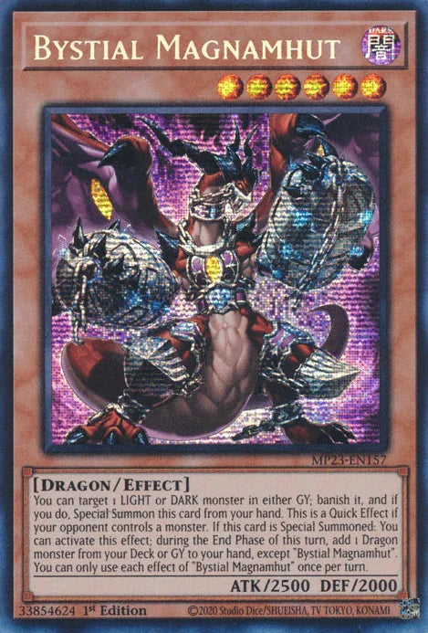 Bystial Magnamhut [MP23-EN157] Prismatic Secret Rare - for just $0.85! 