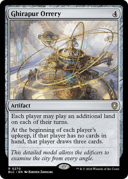 Ghirapur Orrery (BLC-270) - Bloomburrow Commander - for just $0.10! 
