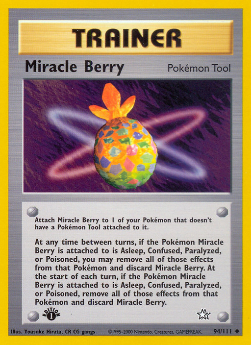 Miracle Berry (94/111) [Neo Genesis 1st Edition] - Just $0.30! Shop now at Retro Gaming of Denver