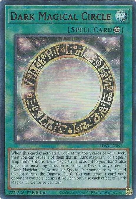 Dark Magical Circle (Red) [LDS3-EN093] Ultra Rare - for just $0.15! 