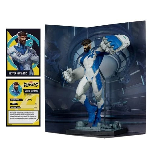 Marvel Rivals Mr. Fantastic 1:6 Scale Posed Figure with Scene and Comic - for just $59.99! 