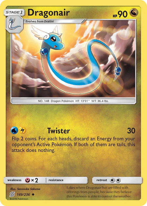 Dragonair (149/236) [Sun & Moon: Unified Minds] - for just $0.15! 