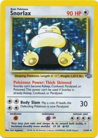 Snorlax (11/64) [Jungle Unlimited] - for just $54.55! 