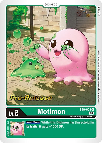 Motimon [BT9-004] [X Record Pre-Release Promos] - Just $0.15! Shop now at Retro Gaming of Denver