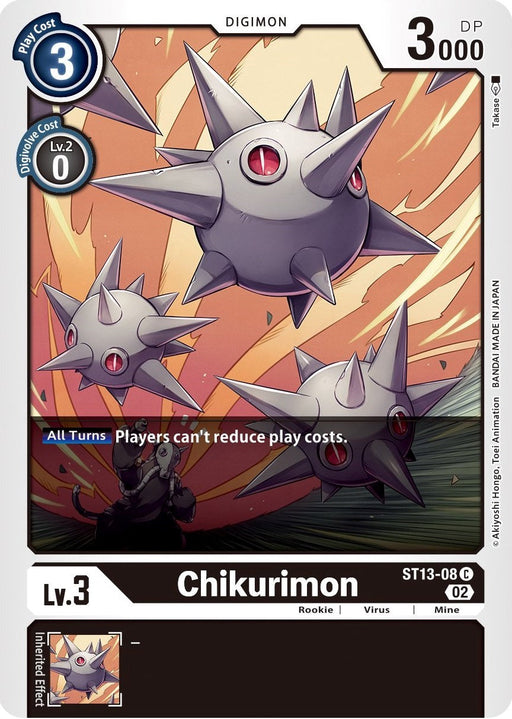 Chikurimon [ST13-08] [Starter Deck: Ragnaloardmon] - Just $0.30! Shop now at Retro Gaming of Denver