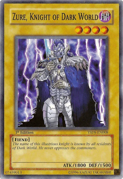 Zure, Knight of Dark World [YSDS-EN008] Common - for just $0.10! 