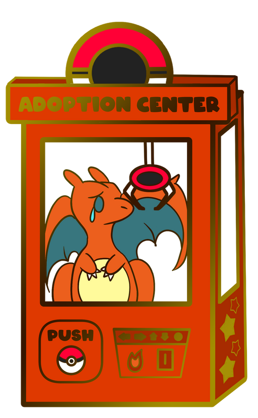 Pokemon: Charzaird Adoption Center Enamel Pin - for just $12! 