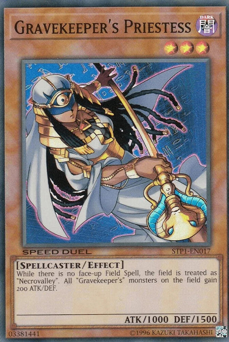 Gravekeeper's Priestess [STP1-EN017] Super Rare - for just $0.25! 