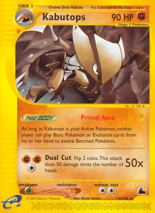 Kabutops (14/144) [Skyridge] - for just $13.40! 
