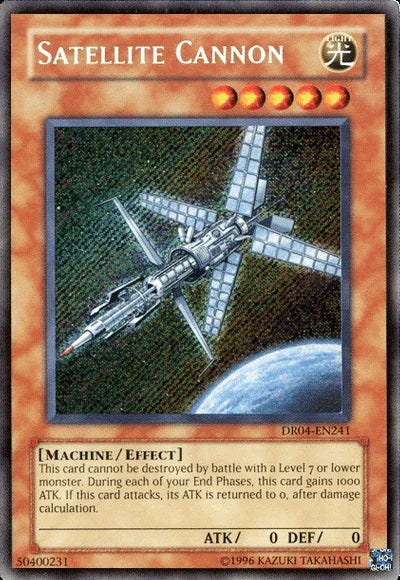 Satellite Cannon [DR04-EN241] Secret Rare - for just $37.35! 