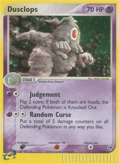 Dusclops (4/100) [EX: Sandstorm] - for just $9.35! 