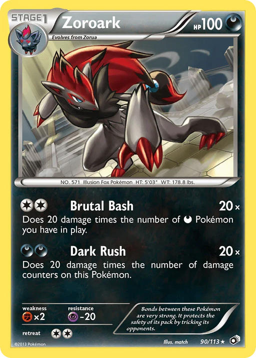 Zoroark (90/113) [Black & White: Legendary Treasures] - for just $0.85! 