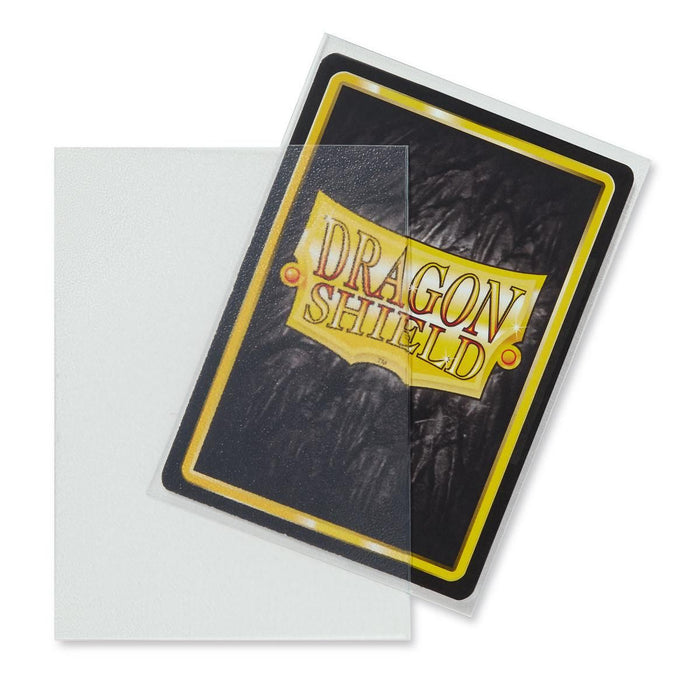 Dragon Shield: Standard 100ct Sleeves - Clear (Matte) - Just $8.95! Shop now at Retro Gaming of Denver