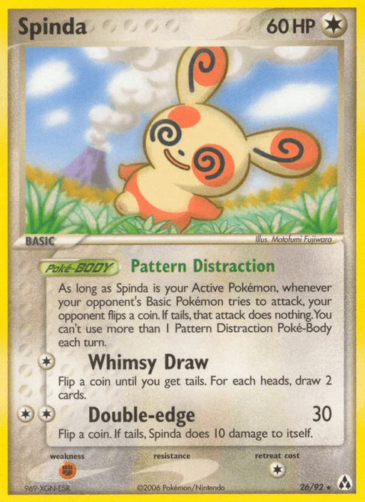Spinda (26/92) [EX: Legend Maker] - for just $0.60! 