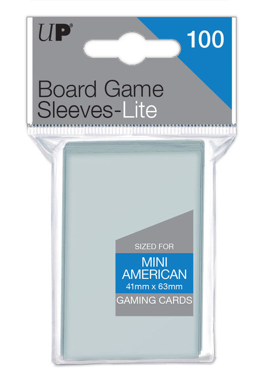 Ultra PRO: Board Game 100ct Sleeves - Lite (Mini American / 41mm X 63mm) - Just $0! Shop now at Retro Gaming of Denver