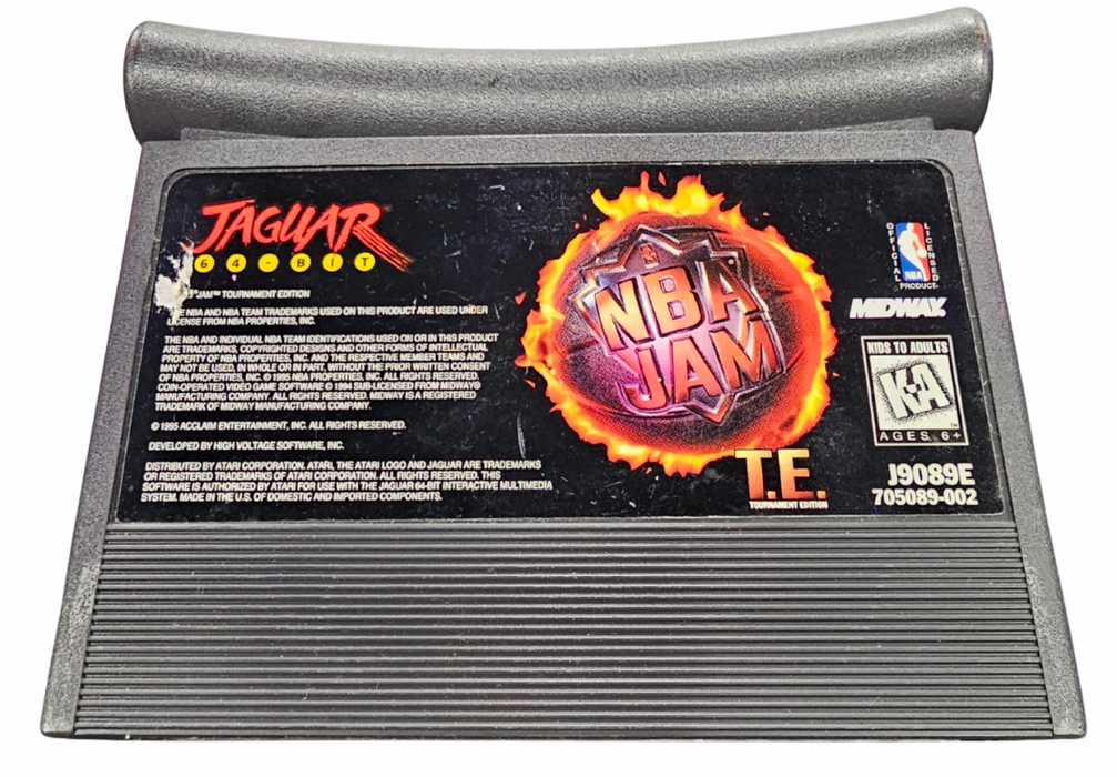 NBA Jam: Tournament Edition [GAME ONLY - COSMETICALLY FLAWED CARTRIDGE] – Atari Jaguar (JAG) - for just $149.99! 