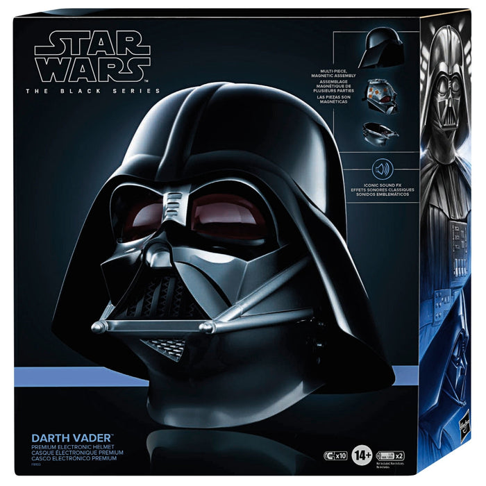 Star Wars: The Black Series - Darth Vader Premium Electronic Helmet - for just $131.99! 