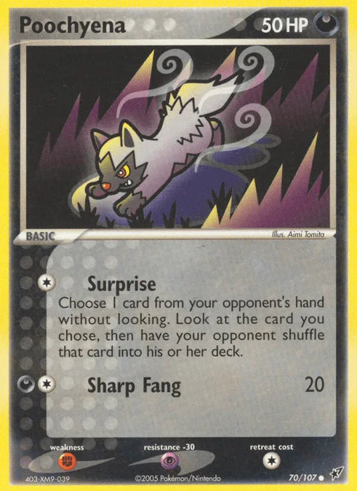 Poochyena (70/107) [EX: Deoxys] - for just $0.70! 