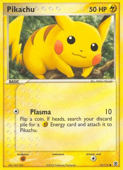 Pikachu (74/112) [EX: FireRed & LeafGreen] - for just $3.80! 