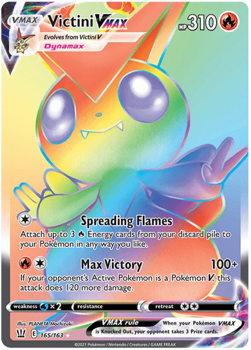 Victini VMAX (165/163) [Sword & Shield: Battle Styles] - for just $8.40! 