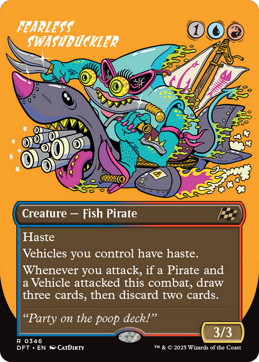 Fearless Swashbuckler (DFT-346) - Aetherdrift (Borderless) - for just $0.08! 