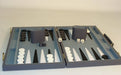 Backgammon- 18" Grey Vinyl Backgammon Set - for just $69.99! 