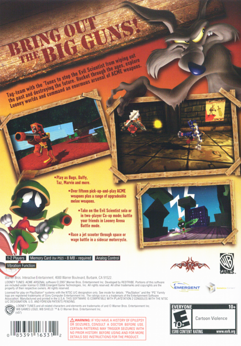 Looney Tunes: ACME Arsenal – PlayStation 2 (PS2) - for just $9.99! 