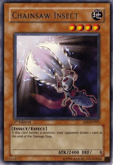 Chainsaw Insect [SOI-EN021] Rare - for just $0.25! 