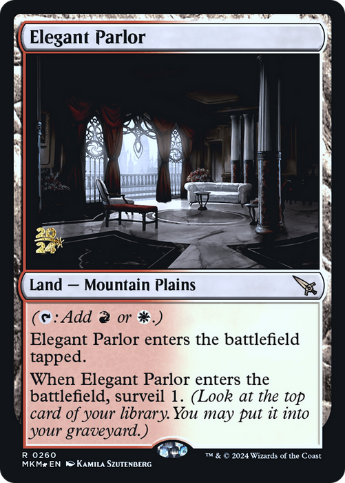 Elegant Parlor (PRE-260) - Murders at Karlov Manor Promos Foil - for just $5.06! 