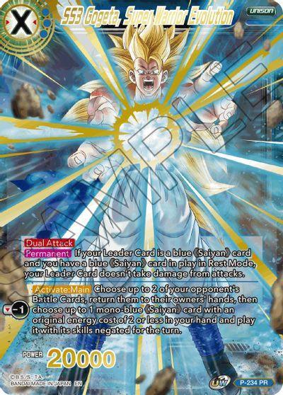 SS3 Gogeta, Super Warrior Evolution (Alternate Art) (P-234) [Special Anniversary Set 2021] - for just $0.25! 
