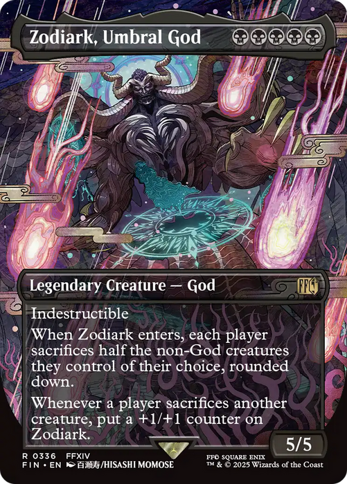 Zodiark, Umbral God (FIN-336) - FINAL FANTASY (Borderless) - for just $0.77! 