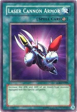 Laser Cannon Armor [LOB-EN089] Common - for just $0.10! 