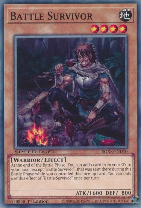 Battle Survivor [SGX3-END10] Common - for just $0.10! 