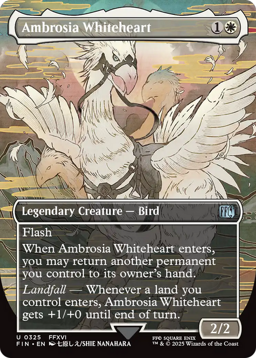 Ambrosia Whiteheart (Borderless) (FIN-325) - FINAL FANTASY (Borderless) - for just $0.14! 