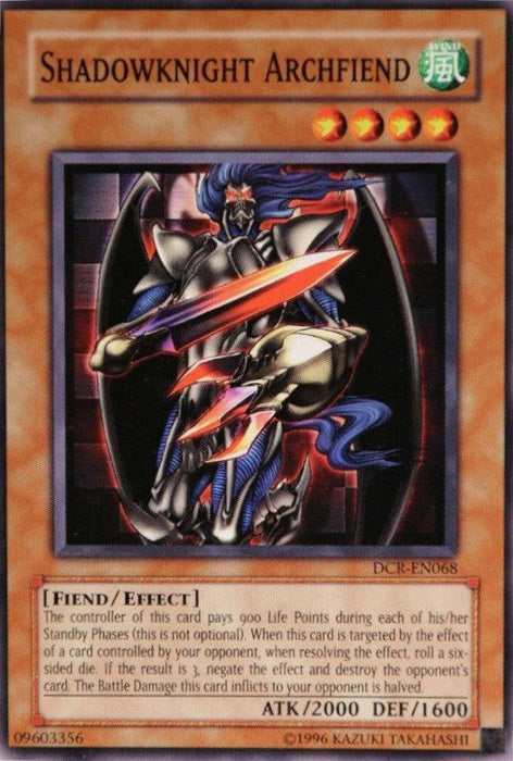 Shadowknight Archfiend [DCR-EN068] Common - for just $0.10! 