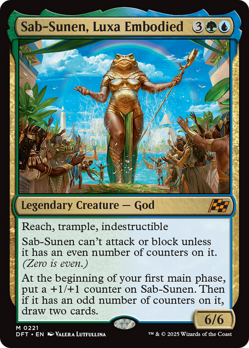 Sab-Sunen, Luxa Embodied (DFT-221) - Aetherdrift - for just $0.94! 
