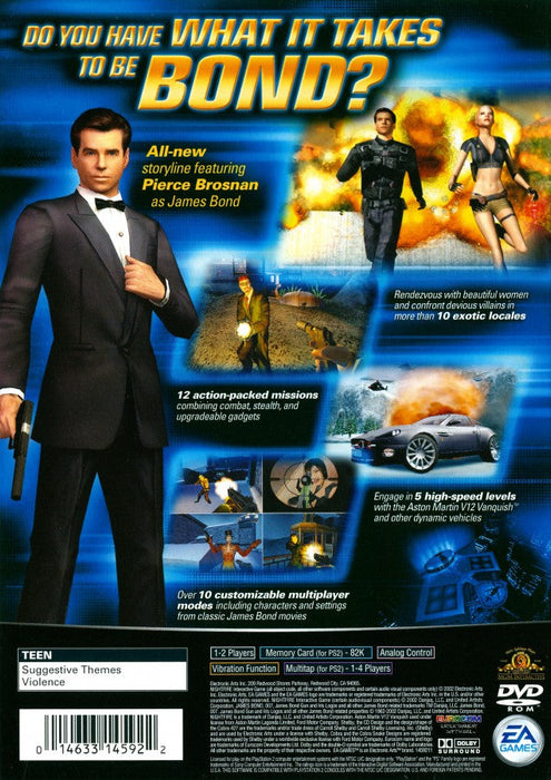 007: Nightfire – PlayStation 2 (PS2) - for just $8.99! 