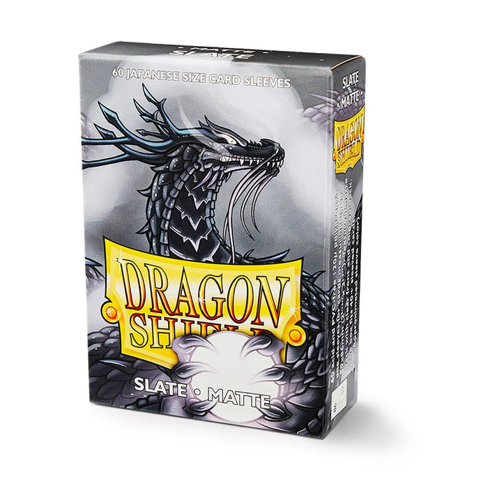 Dragon Shield: Japanese Size 60ct Sleeves - Slate (Matte) - Just $0! Shop now at Retro Gaming of Denver