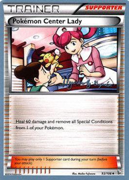 Pokemon Center Lady (93/106) (Primal Groudon - Alejandro Ng-Guzman) [World Championships 2015] - for just $0.55! 