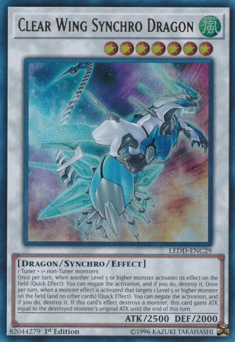 Clear Wing Synchro Dragon [LEDD-ENC29] Ultra Rare - for just $0.45! 
