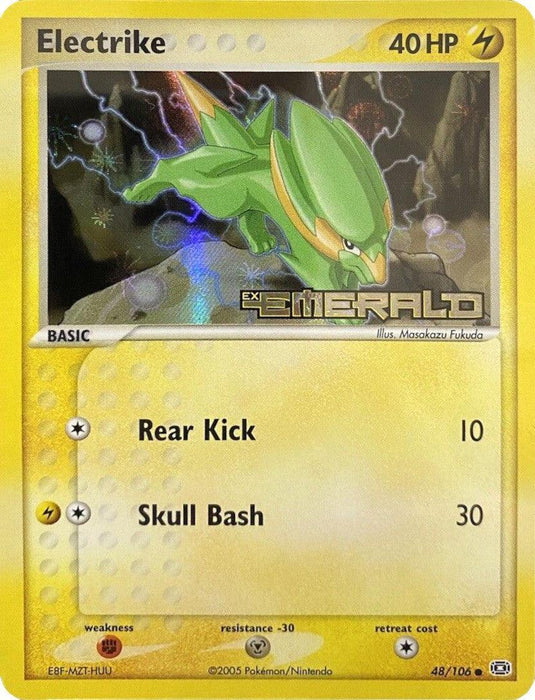 Electrike (48/106) (Stamped) [EX: Emerald] - for just $8.55! 