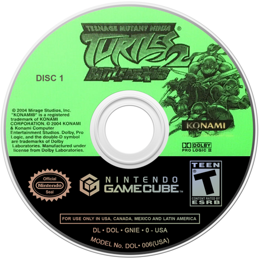Teenage Mutant Ninja Turtles 2: Battle Nexus – GameCube (GC) - for just $31.99! 