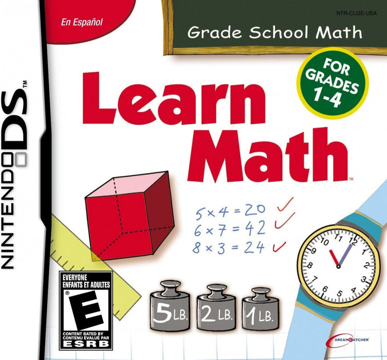 Learn Math for Grades 1-4 – Nintendo DS (DS) - for just $4.99! 