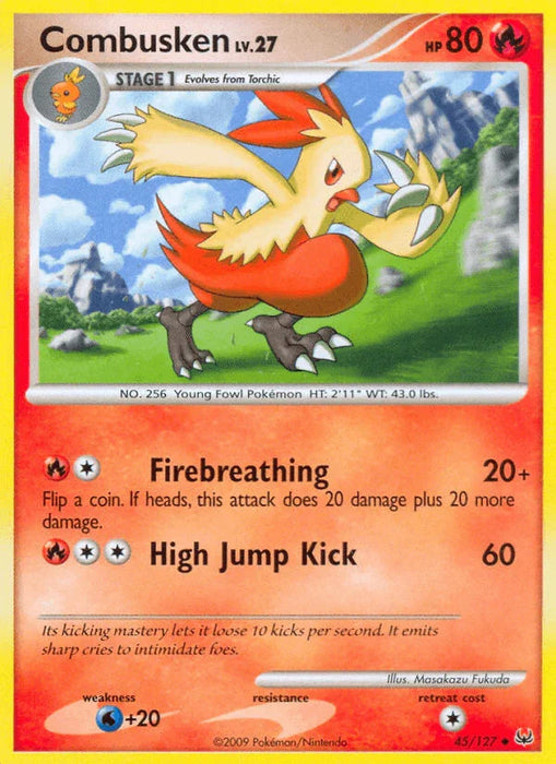 Combusken (45/127) [Platinum: Base Set] - for just $0.25! 