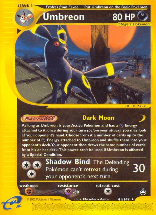 Umbreon (41/147) [Aquapolis] - for just $67.40! 