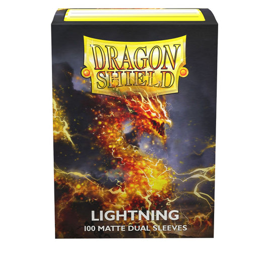 Dragon Shield: Standard 100ct Sleeves - Lightning (Dual Matte) - Just $9.95! Shop now at Retro Gaming of Denver