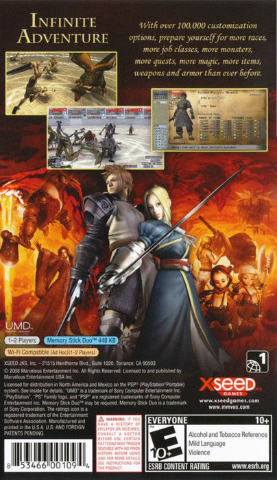 Valhalla Knights 2 – PlayStation Portable (PSP) - for just $0! 