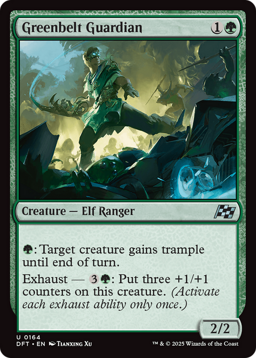 Greenbelt Guardian (DFT-164) - Aetherdrift Foil - for just $0.03! 