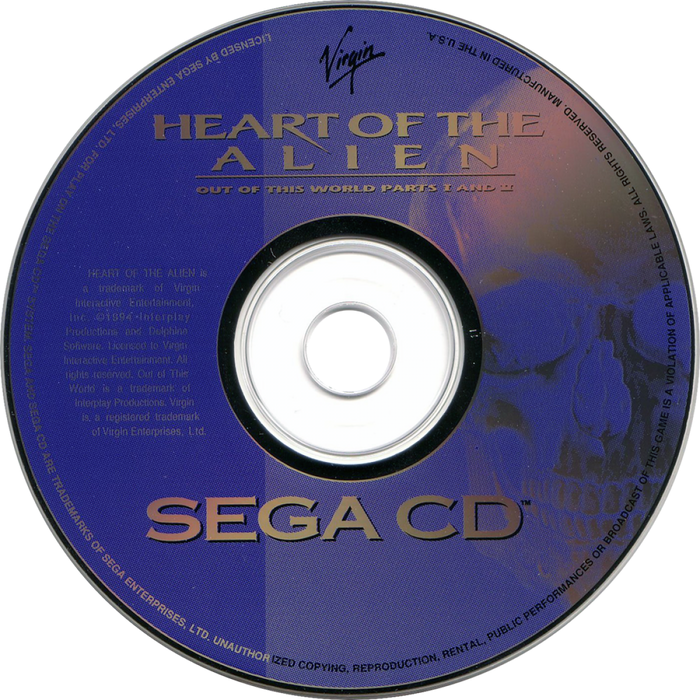 Heart of the Alien – Sega CD (SCD) - for just $0! 